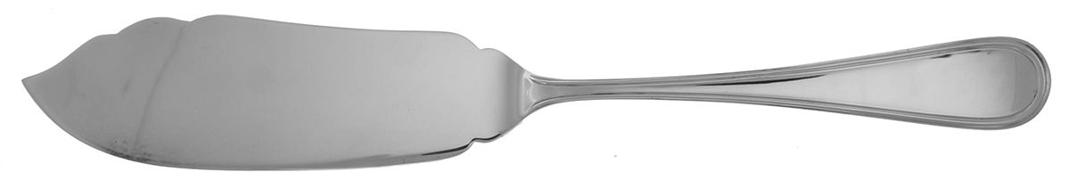 Ascot (Silverplate) Large Solid Fish Serving Knife by Ricci (Argentieri)-1