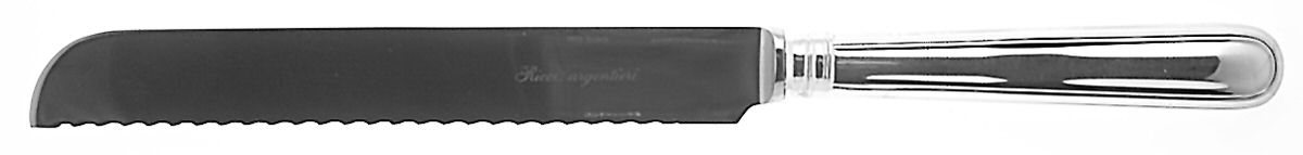 Ascot (Silverplate) Cake Knife with Stainless Blade by Ricci (Argentieri)-1