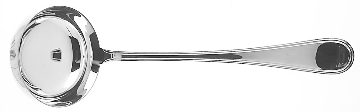 Ascot (Silverplate) Solid Soup Ladle by Ricci (Argentieri)-1