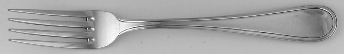 Ascot (Silverplate) Dessert Fork by Ricci (Argentieri)-1