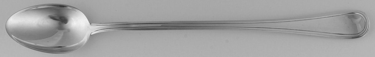Ascot (Silverplate) Iced Tea Spoon by Ricci (Argentieri)-1