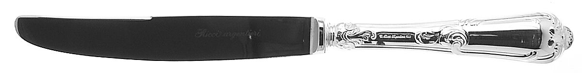 Bernini (Silverplate) Modern Hollow Knife by Ricci (Argentieri)-1