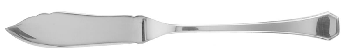 Braque (Silverplate) Flat Handle Master Butter Knife by Ricci (Argentieri)-1