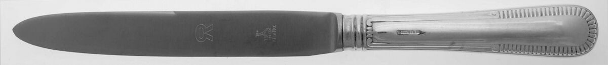 Canova (Silverplate) Modern Hollow Knife by Ricci (Argentieri)-1