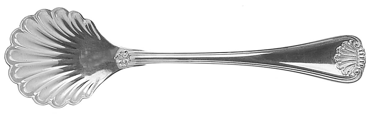 Cellini (Silverplate) Sugar Shell Spoon by Ricci (Argentieri)-1