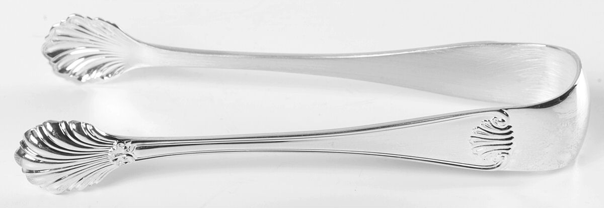 Cellini (Silverplate) Sugar Tongs by Ricci (Argentieri)-1