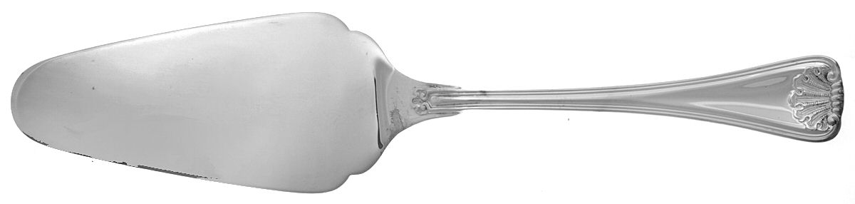 Cellini (Silverplate) Solid Pie Server by Ricci (Argentieri)-1