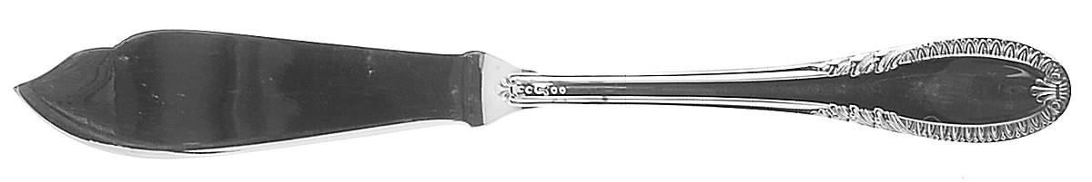 Impero (Silverplate) Individual Solid Fish Knife by Ricci (Argentieri)-1