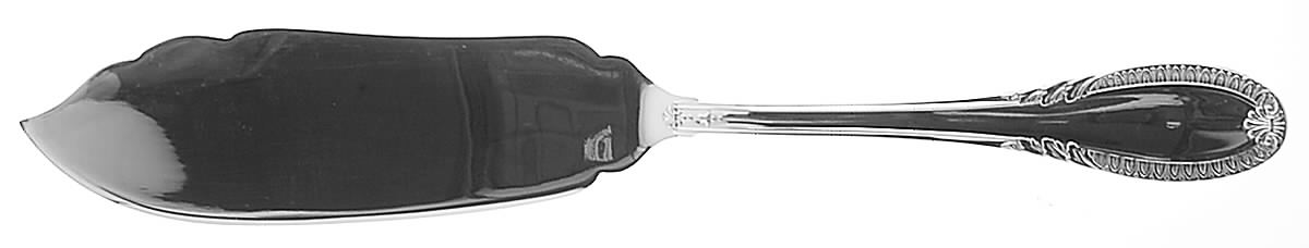 Impero (Silverplate) Large Solid Fish Serving Knife by Ricci (Argentieri)-1