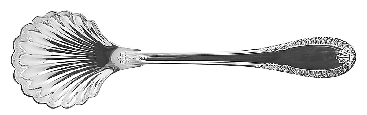 Impero (Silverplate) Sugar Shell Spoon by Ricci (Argentieri)-1