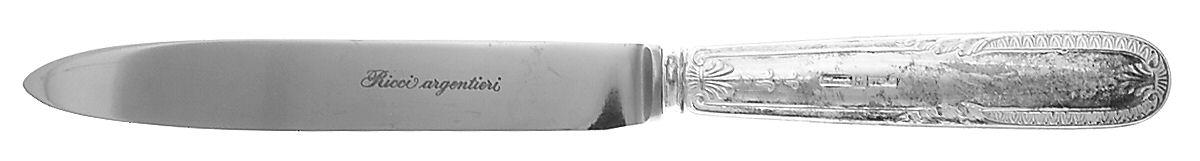 Impero (Silverplate) Modern Hollow Knife by Ricci (Argentieri)-1
