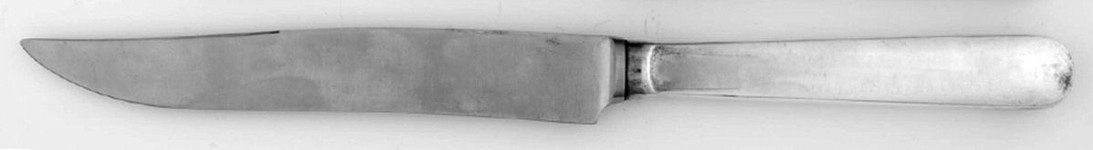 Modigliani (Silverplate) Small Steak Carving Knife with Stainless Blade by Ricci (Argentieri)-1