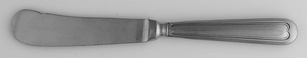 Raffaello (Stainless) Hollow Handle Master Butter Knife by Ricci (Argentieri)-1