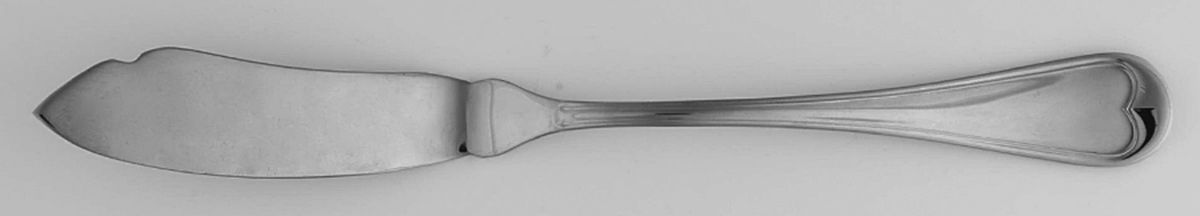 Raffaello (Stainless) Individual Solid Fish Knife by Ricci (Argentieri)-1