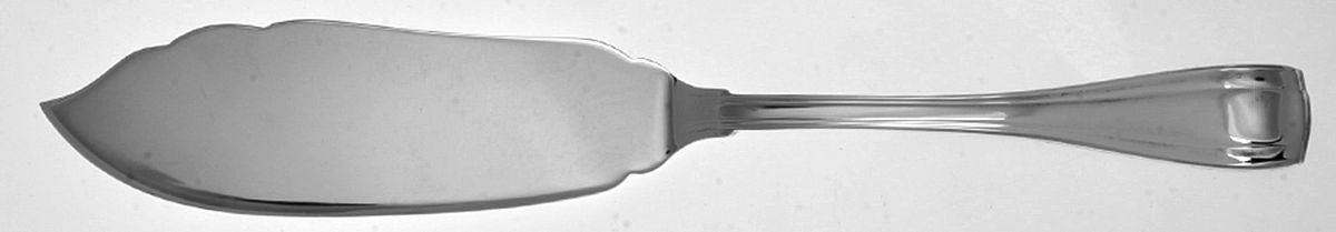 Sant 'Elia (Silverplate) Large Solid Fish Serving Knife by Ricci (Argentieri)-1