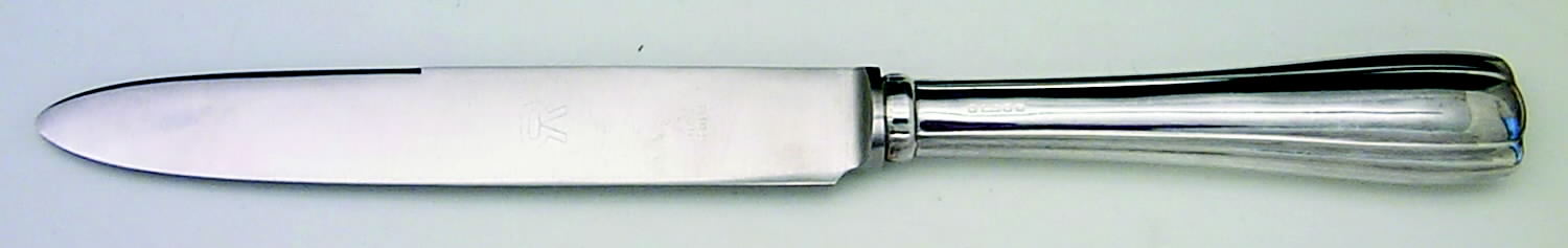 Sant 'Elia (Silverplate) New French Hollow Knife by Ricci (Argentieri)-1