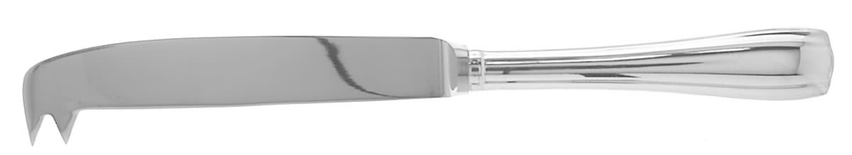Sant 'Elia (Silverplate) Cheese Knife with Stainless Blade by Ricci (Argentieri)-1