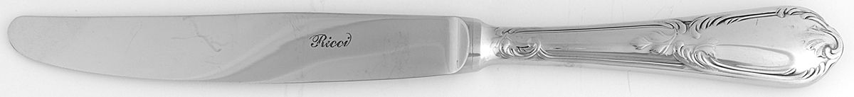 Tiziano (Stainless) Modern Hollow Knife by Ricci (Argentieri)-1