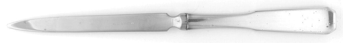 1776 (Silverplate, 1976) Letter Opener with Stainless Blade by Reed & Barton-1