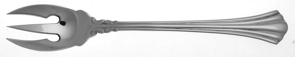 1800 (Stainless) Pastry Fork Solid HC by Reed & Barton-1