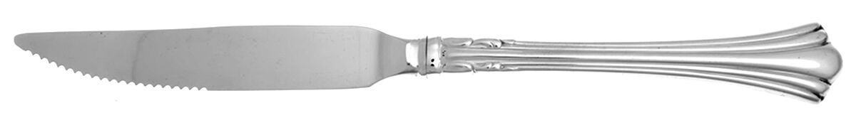 1800 (Stainless) Steak Knife Individual Hollow, Serrate HC by Reed & Barton-1