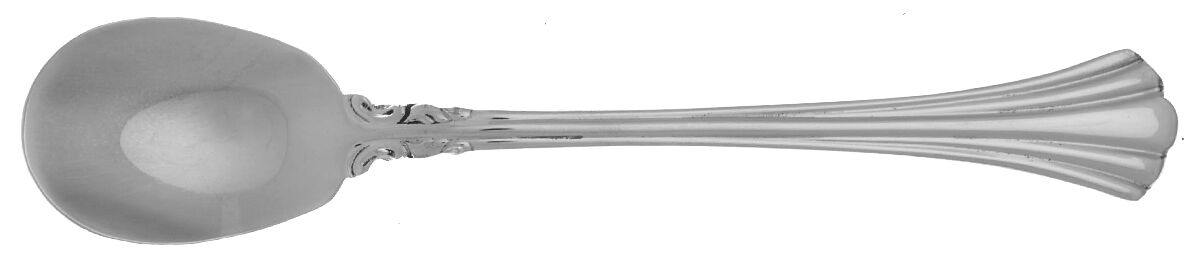 1800 (Stainless) Egg Spoon Solid Individual HC by Reed & Barton-1