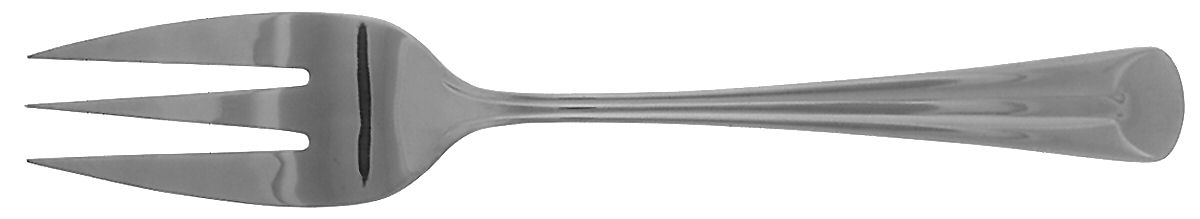 21st Century (Stainless) Medium Solid Cold Meat Serving Fork by Reed & Barton-1