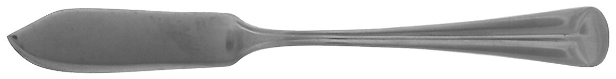 21st Century (Stainless) Flat Handle Master Butter Knife by Reed & Barton-1