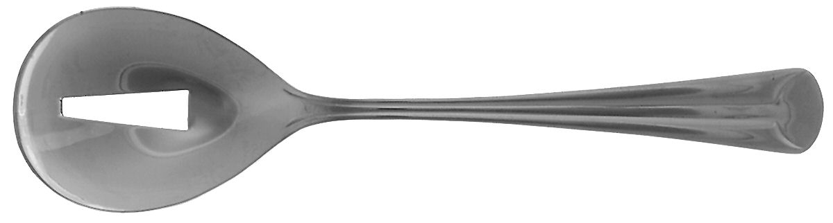 21st Century (Stainless) Pierced Tablespoon (Serving Spoon) by Reed & Barton-1