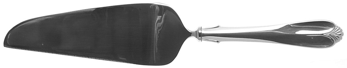 Affinity (Silverplate, 1988) Pie & Cake Server with Stainless Blade by Reed & Barton-1