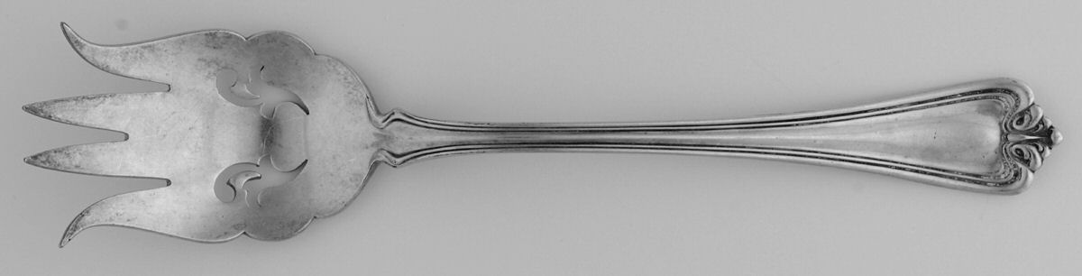 Alden (Silverplate, 1905) Small Chipped Beef Fork by Reed & Barton-1