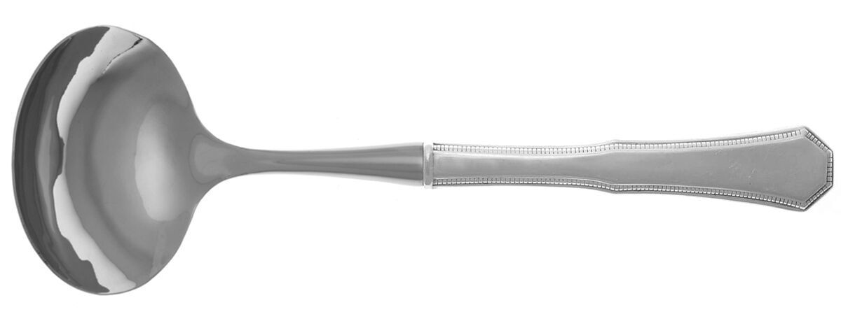 American Federal (Sterling, 1982) Gravy Ladle with No Spout Stainless Bowl HC by Reed & Barton-1