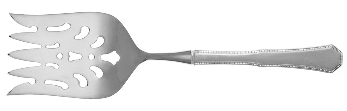 American Federal (Sterling, 1982) Fish Serving Fork with Stainless Tines HC by Reed & Barton-1