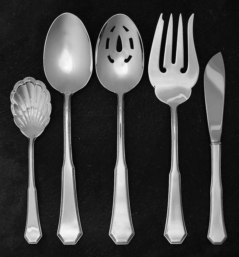 American Federal (Sterling, 1982) 5 Piece Hostess Set by Reed & Barton-1