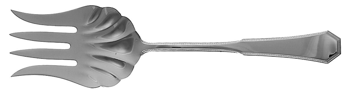 American Federal (Sterling, 1982) Solid Salad Serving Fork by Reed & Barton-1