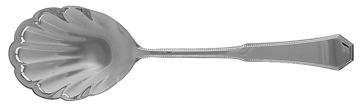 American Federal (Sterling, 1982) Solid Salad Serving Spoon by Reed & Barton-1