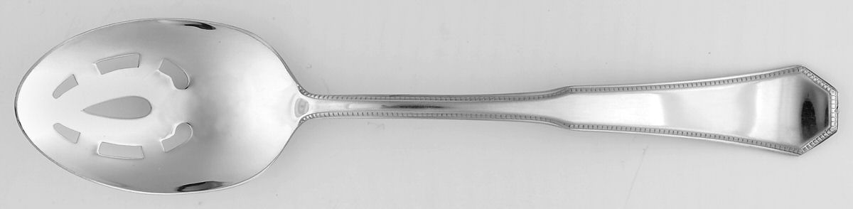 American Federal (Sterling, 1982) Pierced Tablespoon (Serving Spoon) by Reed & Barton-1