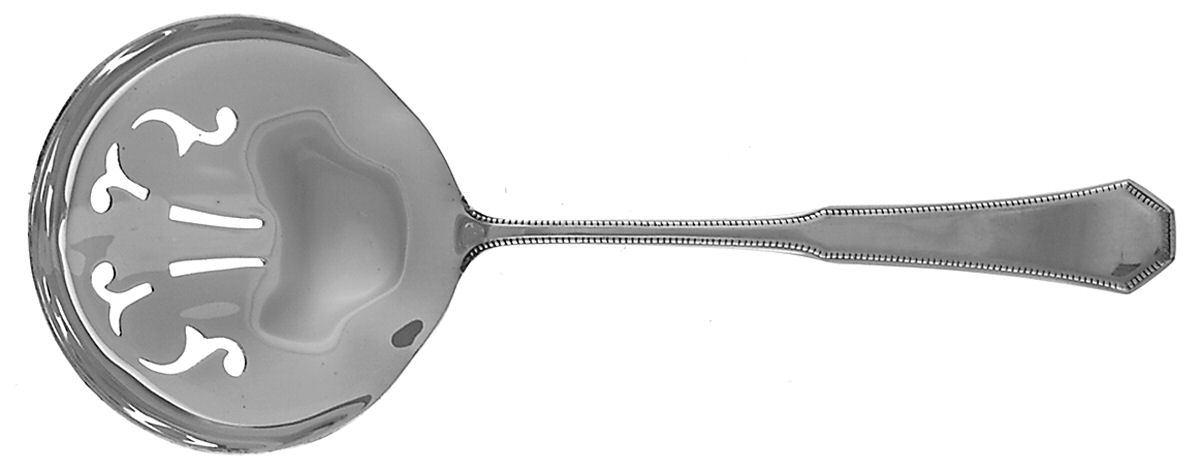 American Federal (Sterling, 1982) Solid Bon Bon Spoon with Pierced Bowl by Reed & Barton-1