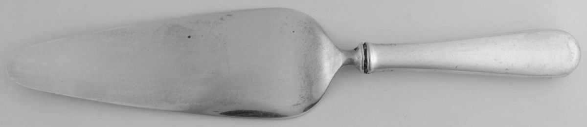 ANTIQUE (EAGLE-R-LION, STERLING) Hollow Handle Pie Server, Sterling Blade by Reed & Barton-1