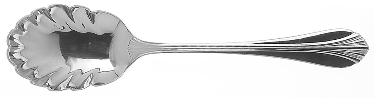 Ariel (Stainless) Sugar Shell Spoon by Reed & Barton-1