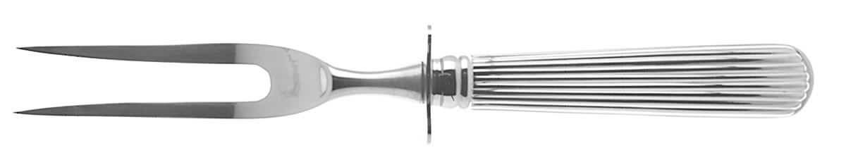 Ashmont (Sterling, 1990) Small Steak Carving Fork with Stainless Prongs by Reed & Barton-1
