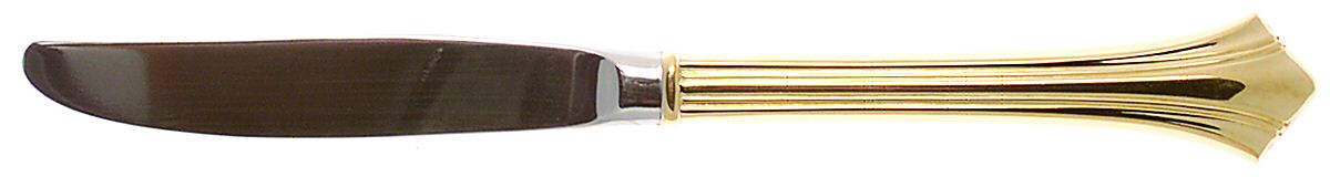 Autumn Gold (Gold Electroplate) Modern Hollow Knife by Reed & Barton-1