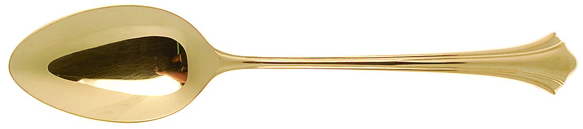 Autumn Gold (Gold Electroplate) Tablespoon (Serving Spoon) by Reed & Barton-1