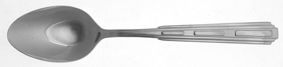 Barcelona (Stainless) Place/Oval Soup Spoon by Reed & Barton-1