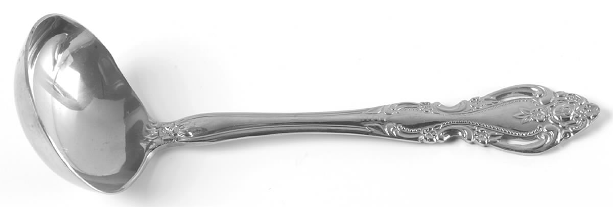Baroque Solid Gravy Ladle by Reed & Barton-1