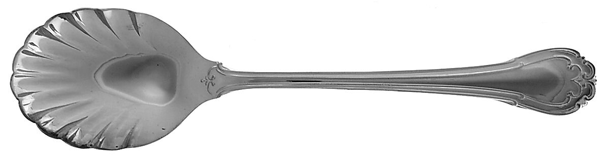 Bel Air (Silverplate, 1993) Sugar Shell Spoon by Reed & Barton-1
