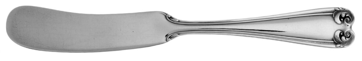 Belmont (Silverplate) Flat Handle Butter Spreader by Reed & Barton-1