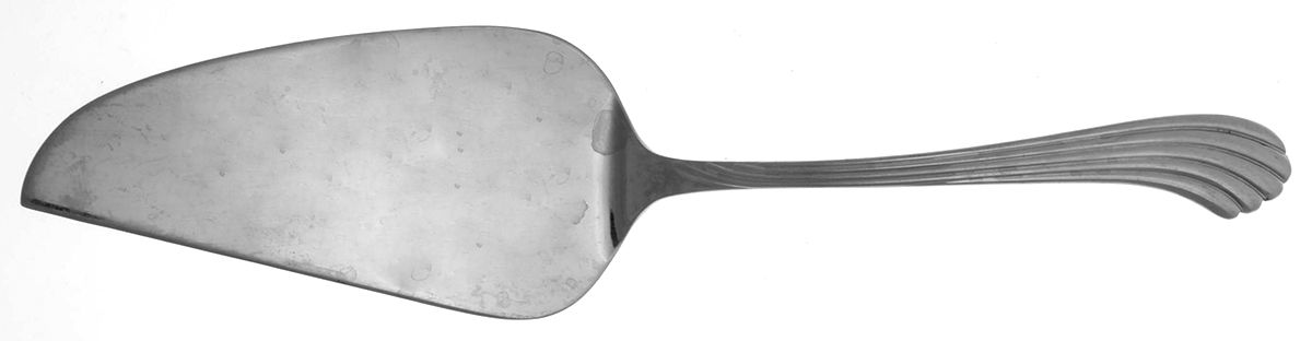 Bentwood (Stainless) Pie and Cake Server, Solid Piece by Reed & Barton-1