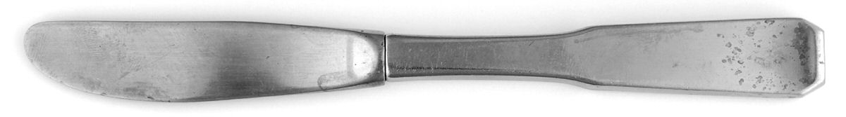 Bicentennial (Stainless) Modern Hollow Butter Spreader (Stainless) by Reed & Barton-1