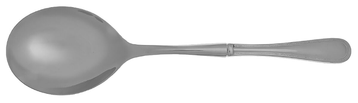 Boston Pearl Casserole Spoon with Smooth Stainless Bowl HC by Reed & Barton-1